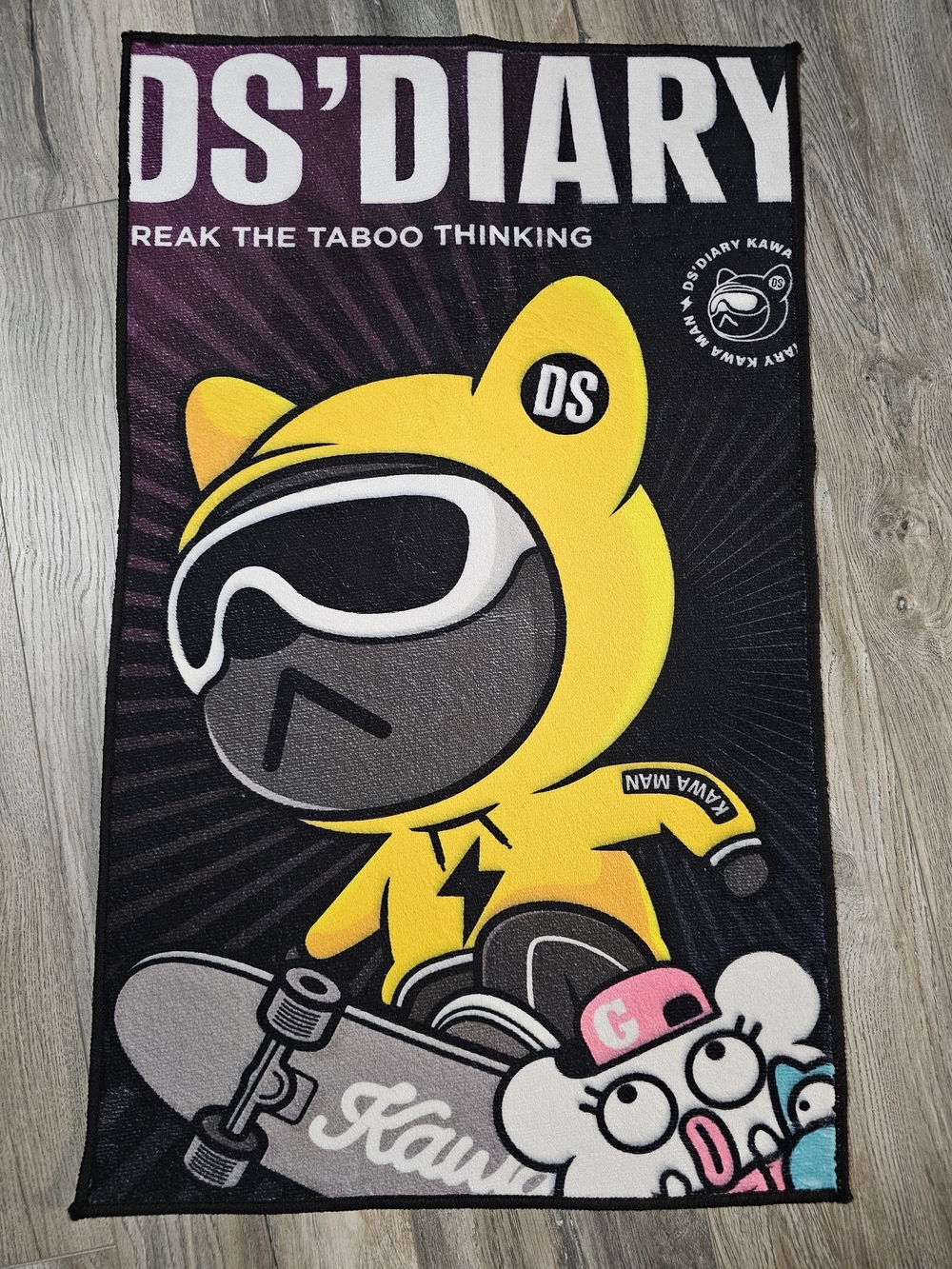 Kawa Skateboard Rug